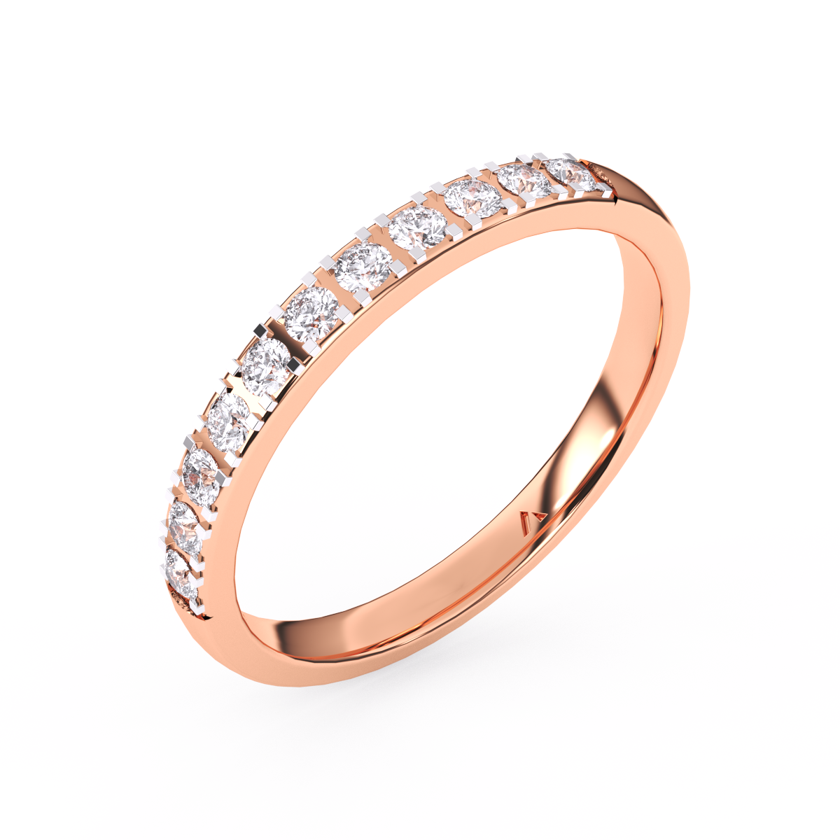 Sparking Half Eternity Matching Bridal Band
